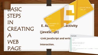 Comprehensive Guide to Basic Webpage Creation Using HTML, CSS, and ...