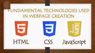 Comprehensive Guide to Basic Webpage Creation Using HTML, CSS, and ...