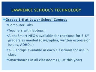 Philosophy of Technology Professional DevelopmentPurpose is to assist teachers in integrating technology seamlessly into their curriculum