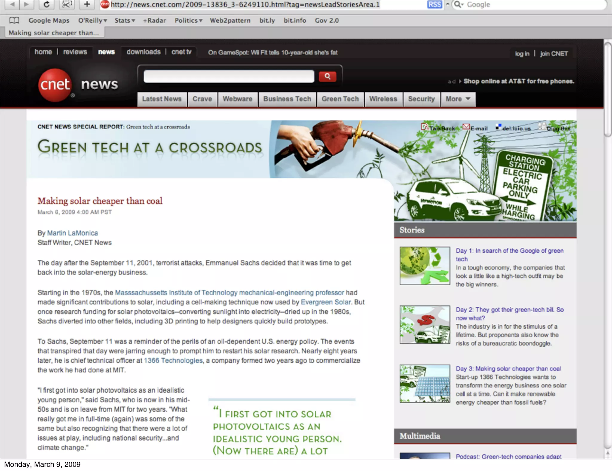 ETech 09 Keynote: Work on Stuff that Matters