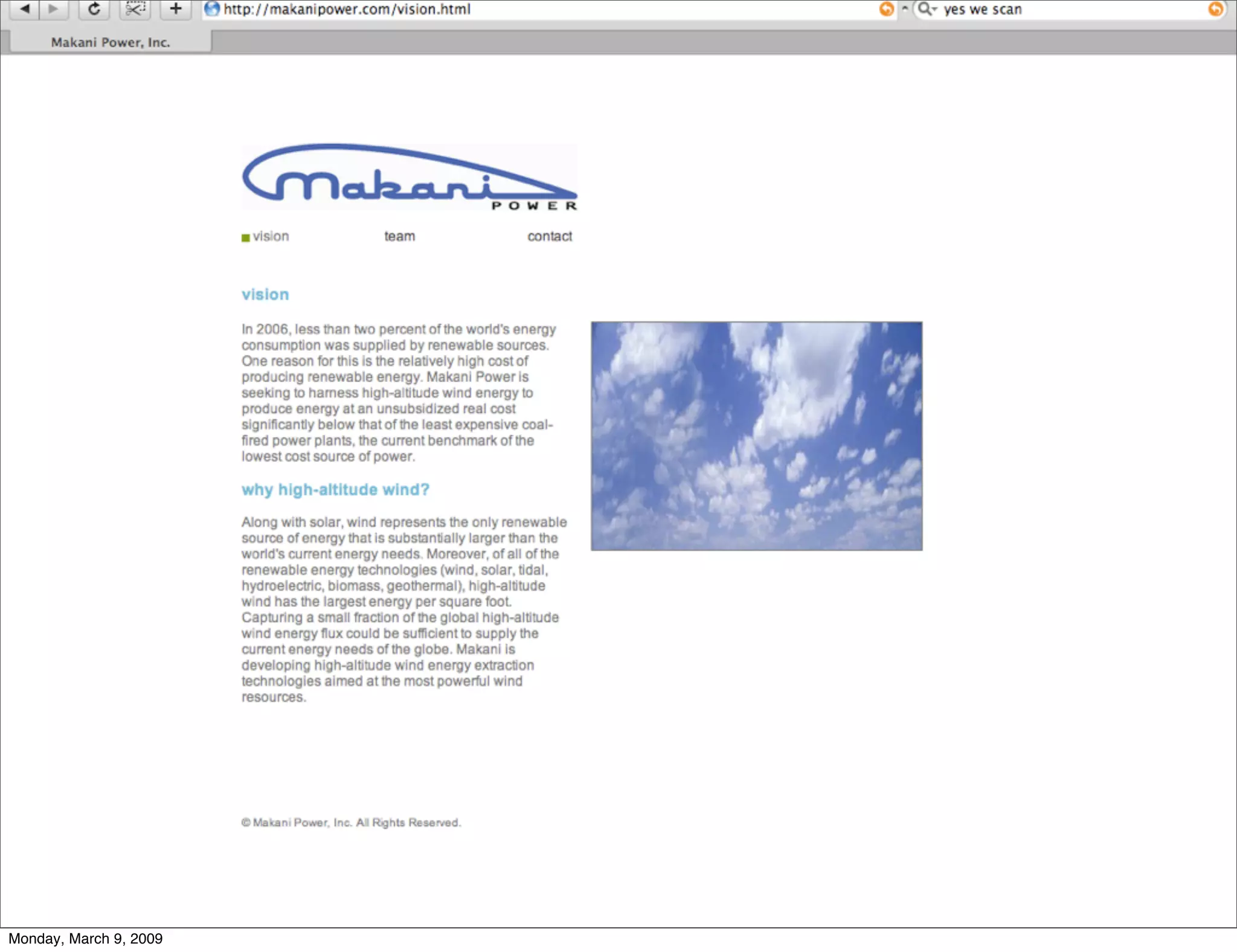 ETech 09 Keynote: Work on Stuff that Matters