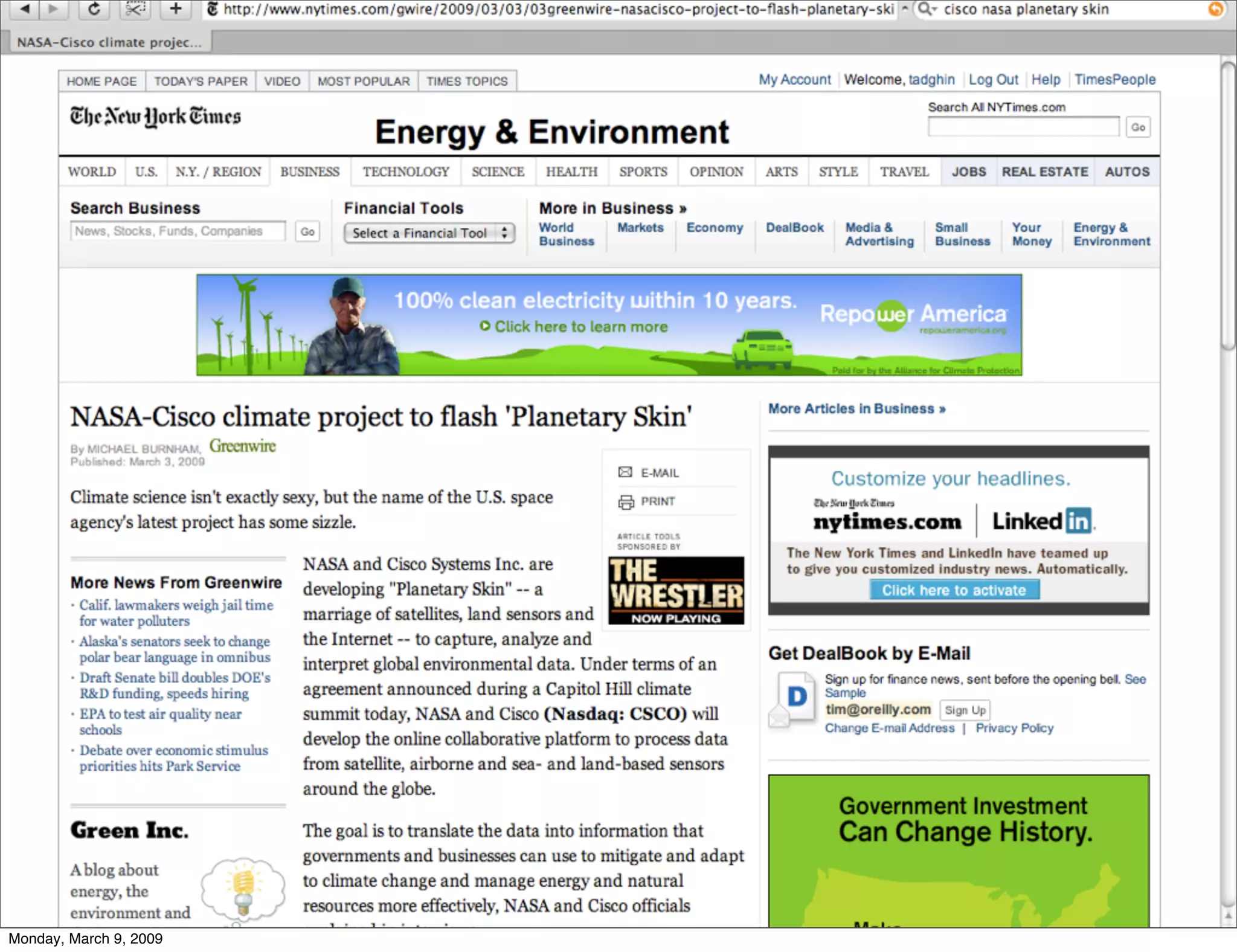 ETech 09 Keynote: Work on Stuff that Matters