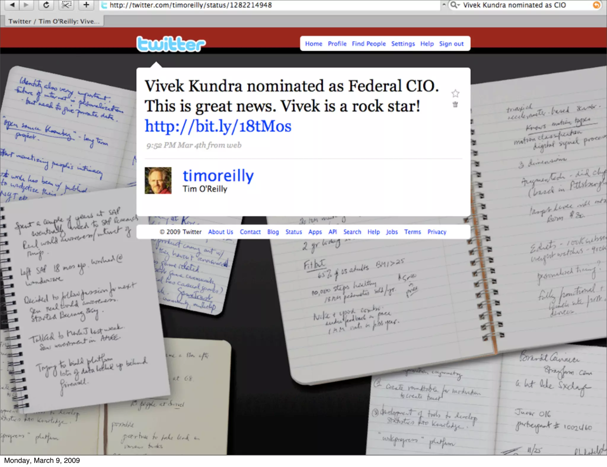 ETech 09 Keynote: Work on Stuff that Matters