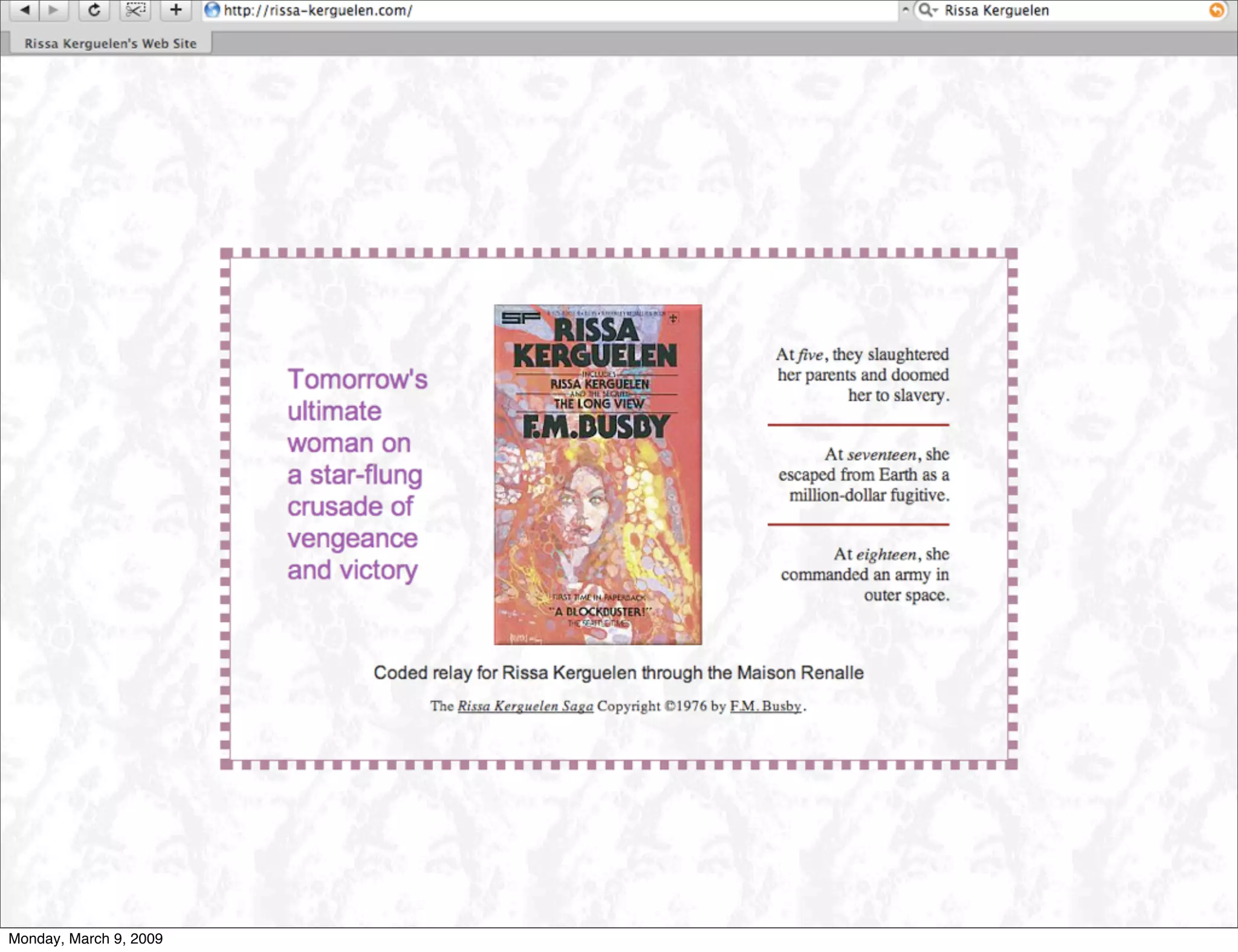 ETech 09 Keynote: Work on Stuff that Matters