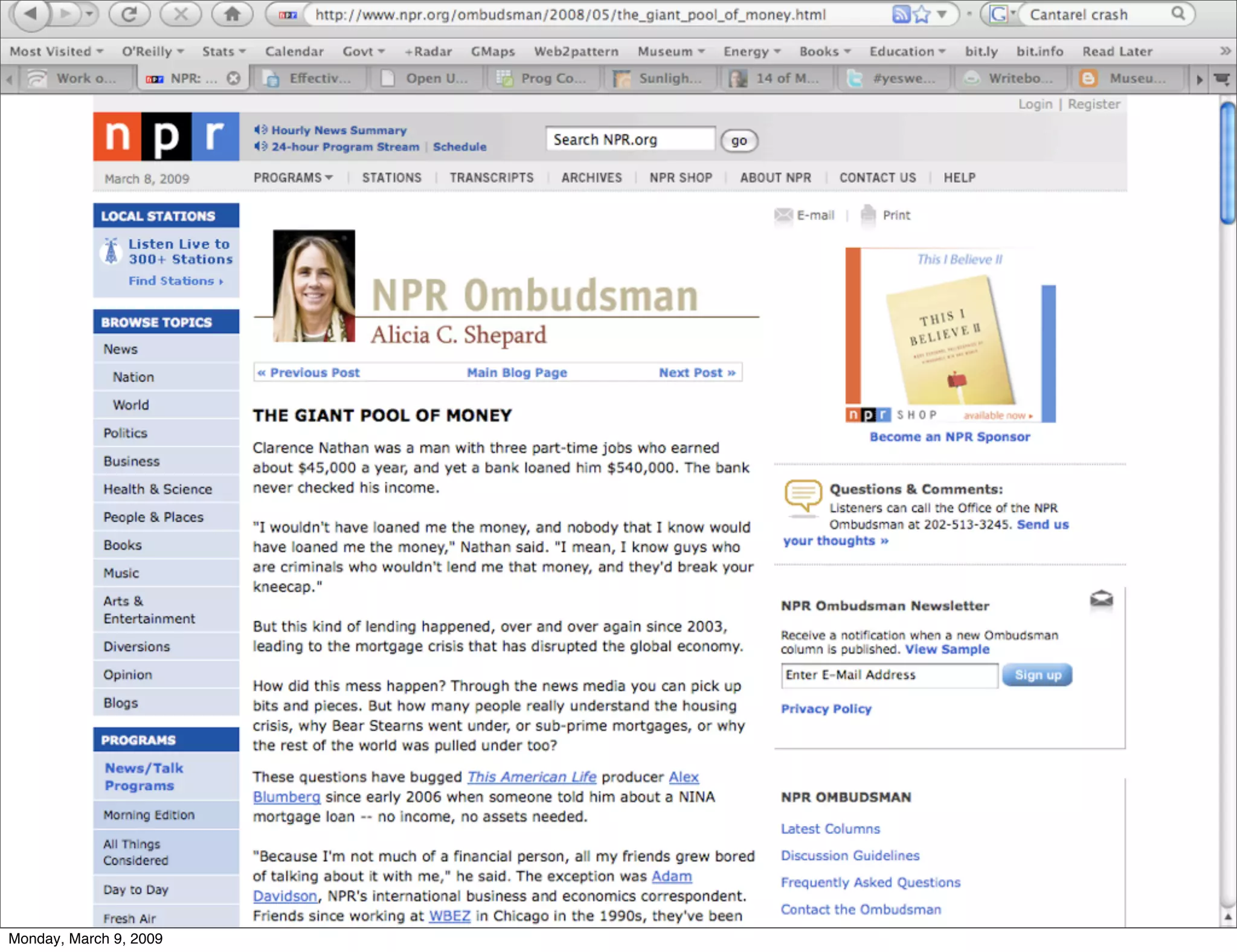 ETech 09 Keynote: Work on Stuff that Matters