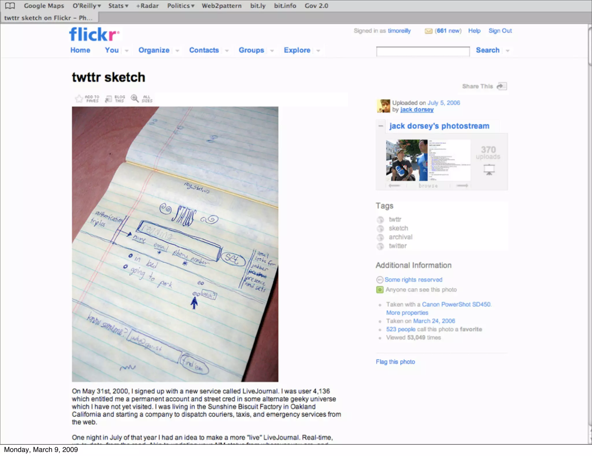 ETech 09 Keynote: Work on Stuff that Matters