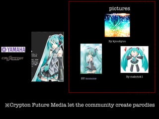 By  makotok1 BY  momone By  kyuukyuu ※ Crypton Future Media let the community create parodies pictures 
