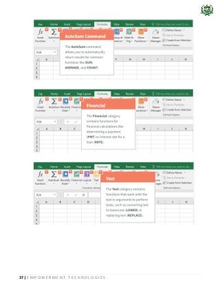 37 | E M P O W E R M E N T T E C H N O L O G I E S
 