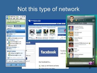 Not this type of network 