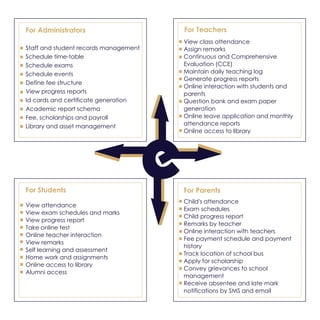 eTechSchool - Managing your institute efficiently !!! 