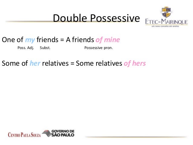 Joint possessives examples picture