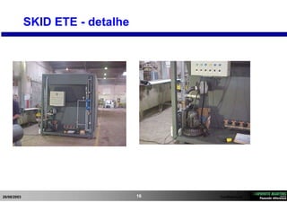 26/08/2003 Confidencial16
SKID ETE - detalhe
 