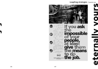 Leapfrog strategies   Towards new




206   207
 