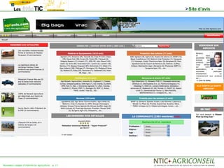 Site d’avis




Nouveaux usages d'internet en agriculture   p. 17
 