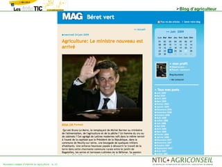 Blog d’agriculteur




Nouveaux usages d'internet en agriculture   p. 22
 