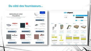 Du côté des fournisseurs…
E.S.L.-JonathanRENOU
 