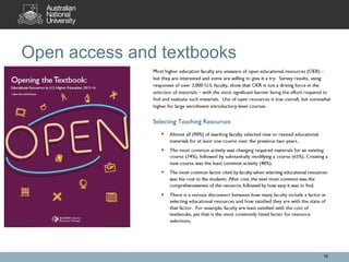 Open access and textbooks
10
 