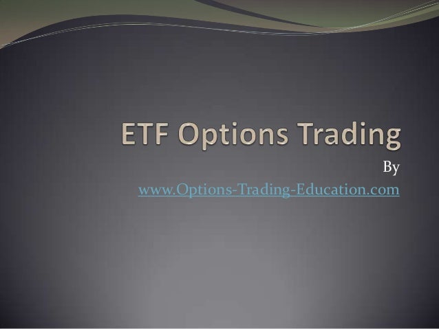 Best etf options trading