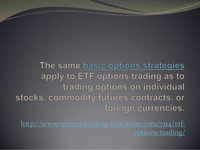 Best etf options trading