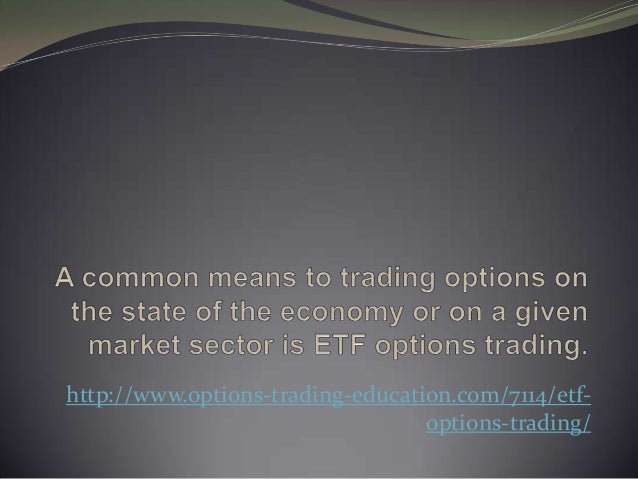 Etf options trading service
