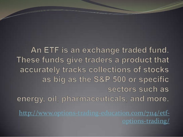 Options trading etf