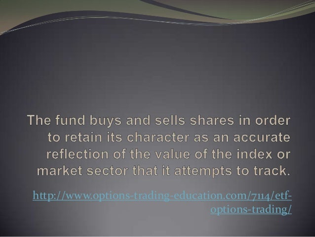 Options trading etf