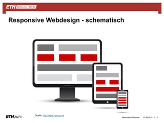 || 23.04.2015 5
Responsive Webdesign - schematisch
Quelle: http://www.i-group.de
Maximiliane Okonnek
 