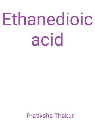 Ethanedioic acid 