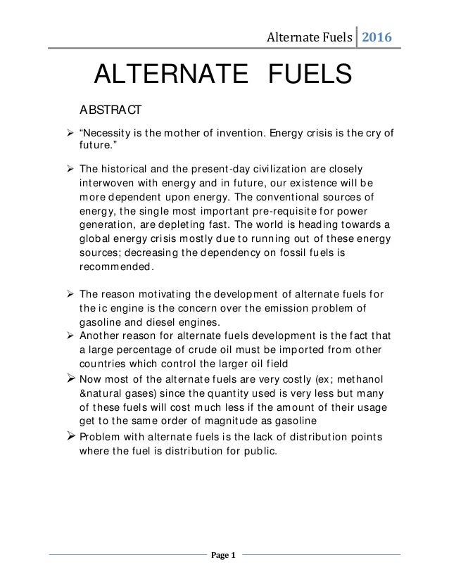 fuel economy research paper