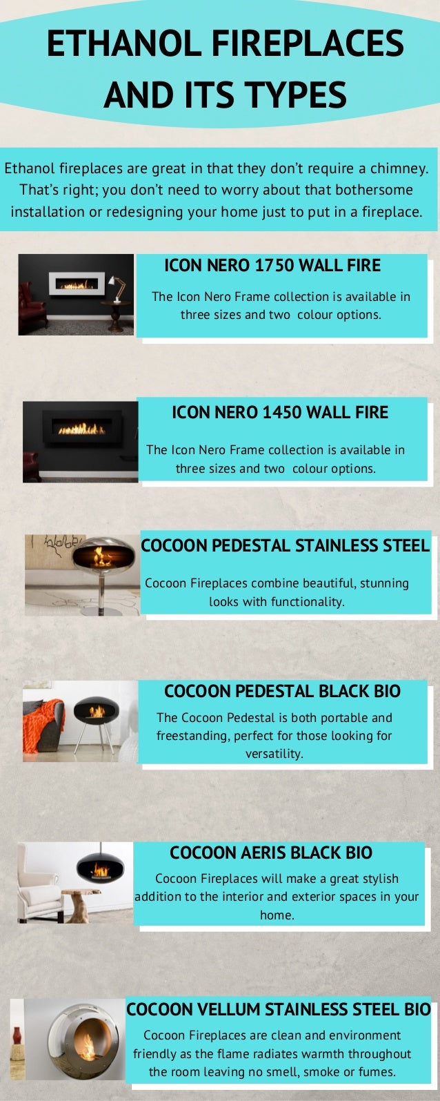 Ethanol Fireplaces And Its Types