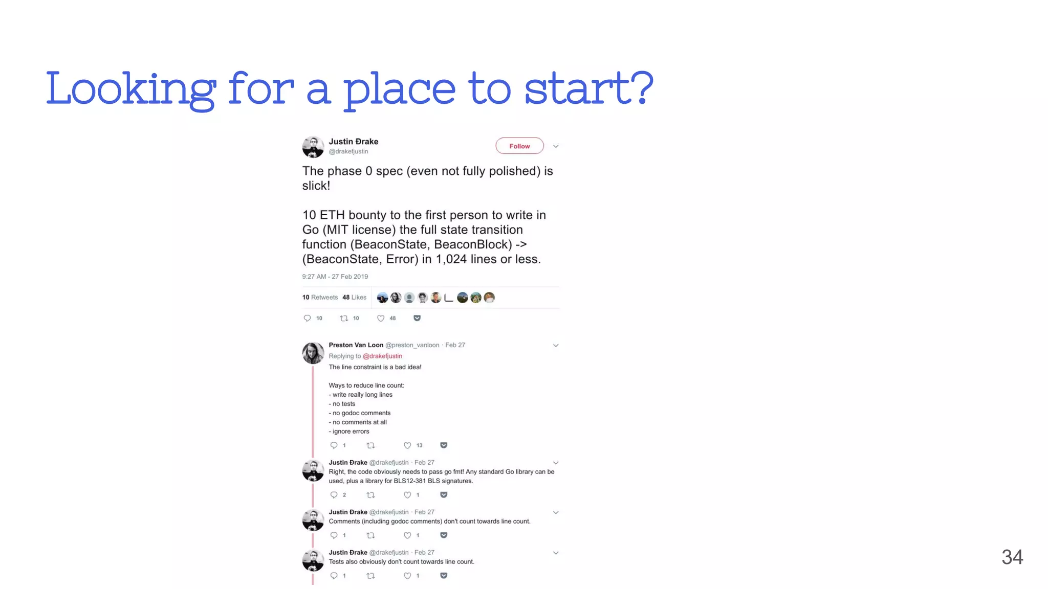 Looking for a place to start?
34
 