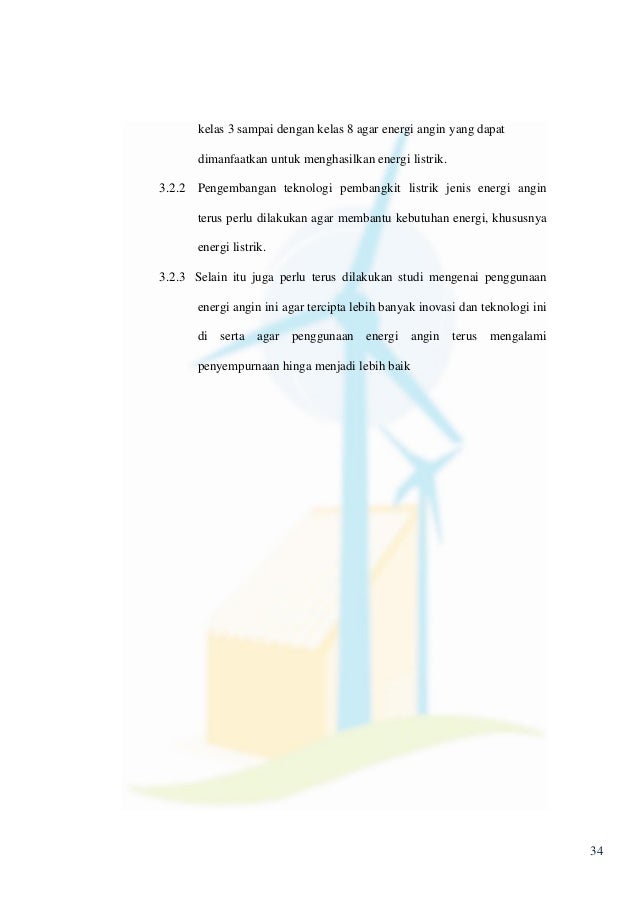 Angin Sebagai Sumber Energi Alternatif