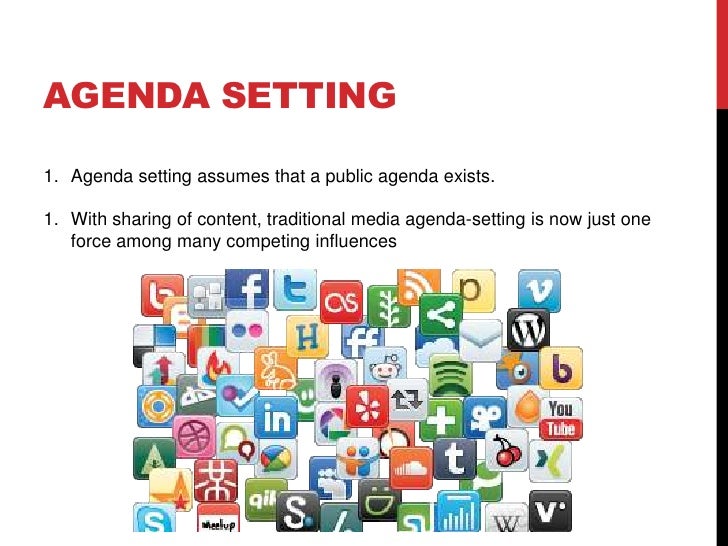 agenda setting agenda setting