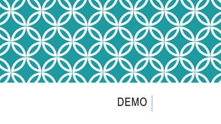 DEMO
 