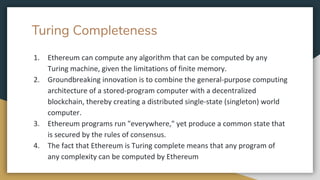 Turing Completeness
 