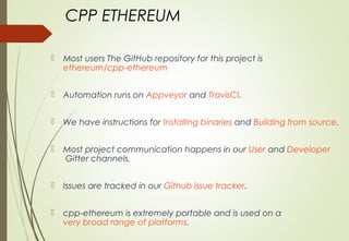 Ethereum introduction | PPT
