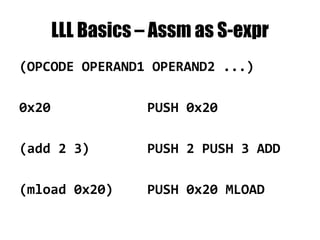 PC OPCODE FEE GAS STACK MEM STORAGE
0 PUSH1 0 -1 -820 [] [] {54: 2020202020}
2 CALLDATALOAD -1 -821 [0] [] {54: 2020202020}
3 SLOAD -20 -822 [54] [] {54: 2020202020}
4 NOT -1 -842 [2020202020] [] {54: 2020202020}
5 PUSH1 9
7 JUMPI
8 STOP
9 JUMPDEST
10 PUSH1 32
12 CALLDATALOAD
13 PUSH1 0
15 CALLDATALOAD
16 SSTORE
 