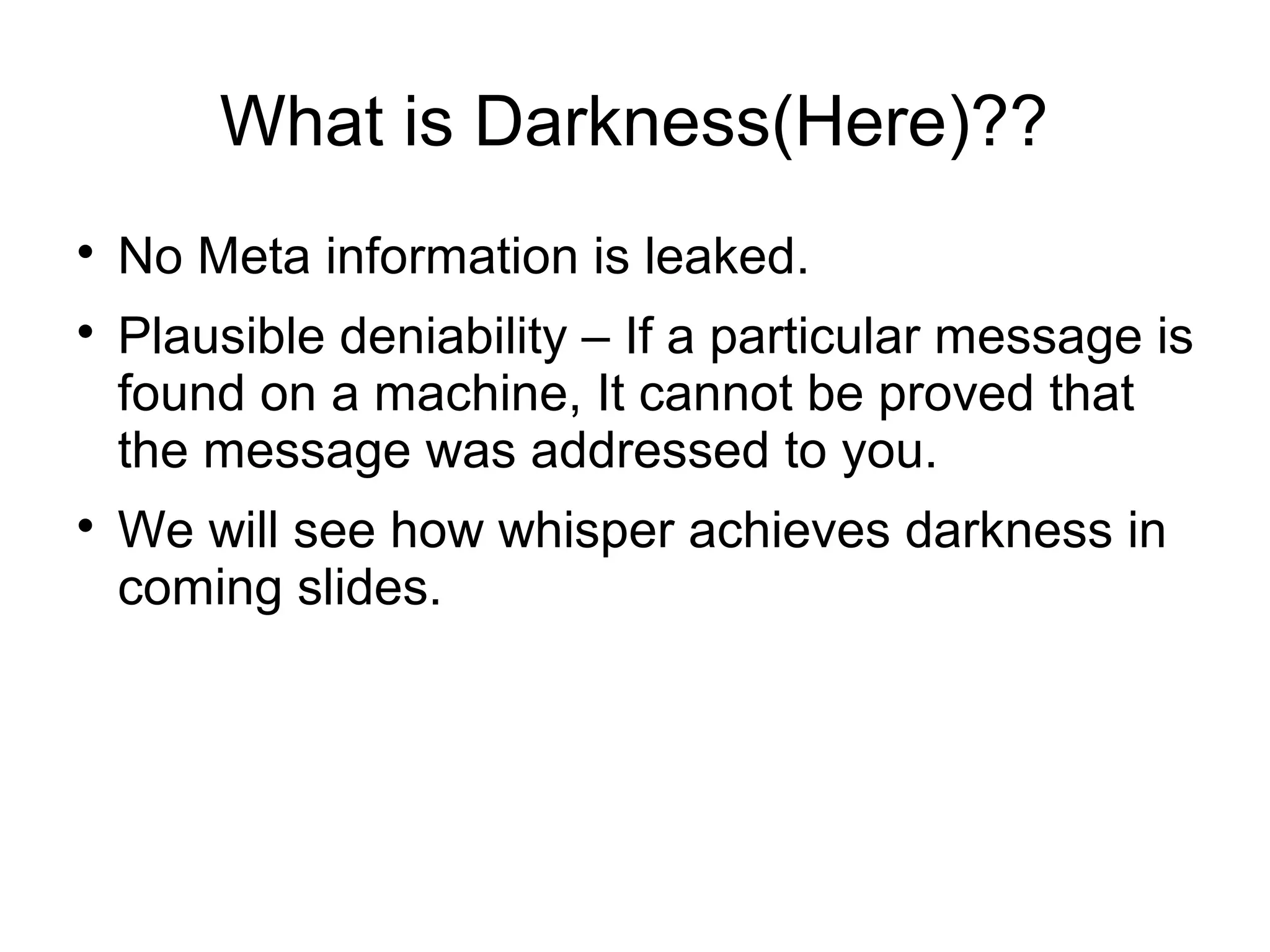 Ethereum whisper | PPT