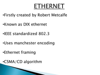 Ethernet | PPT