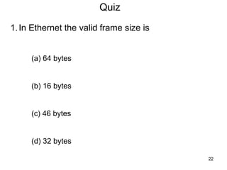 Ethernet frame format | PPT
