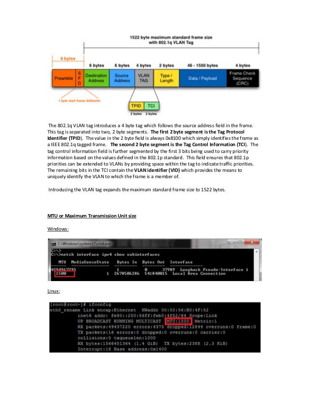 ethernet frames explained what is the maximum frame size for ethernet ii frames on a vlan