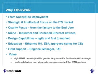 Total Cost of Ownership can be reduced by creating VLANs (increasing port footprint)