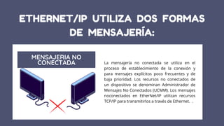Protocolo de comunicación industrial ETHERNET IP | PDF