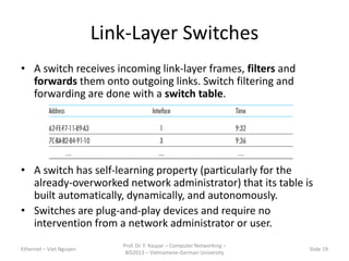 Ethernet - Networking presentation | PPTX