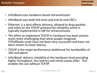 Ethernetv infiniband | PPT
