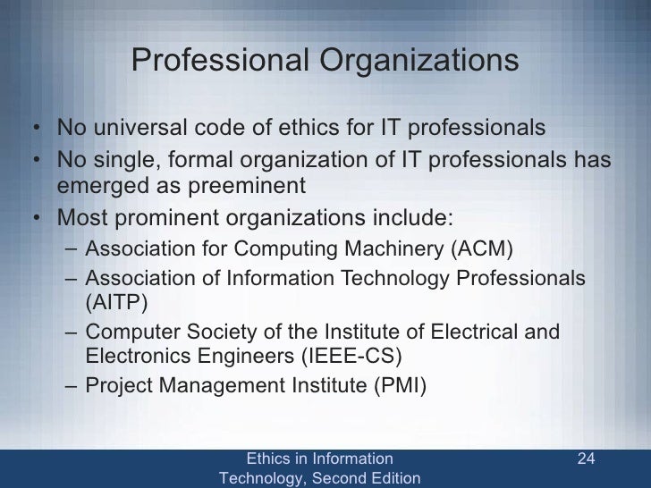 ethic02 it professional organizations