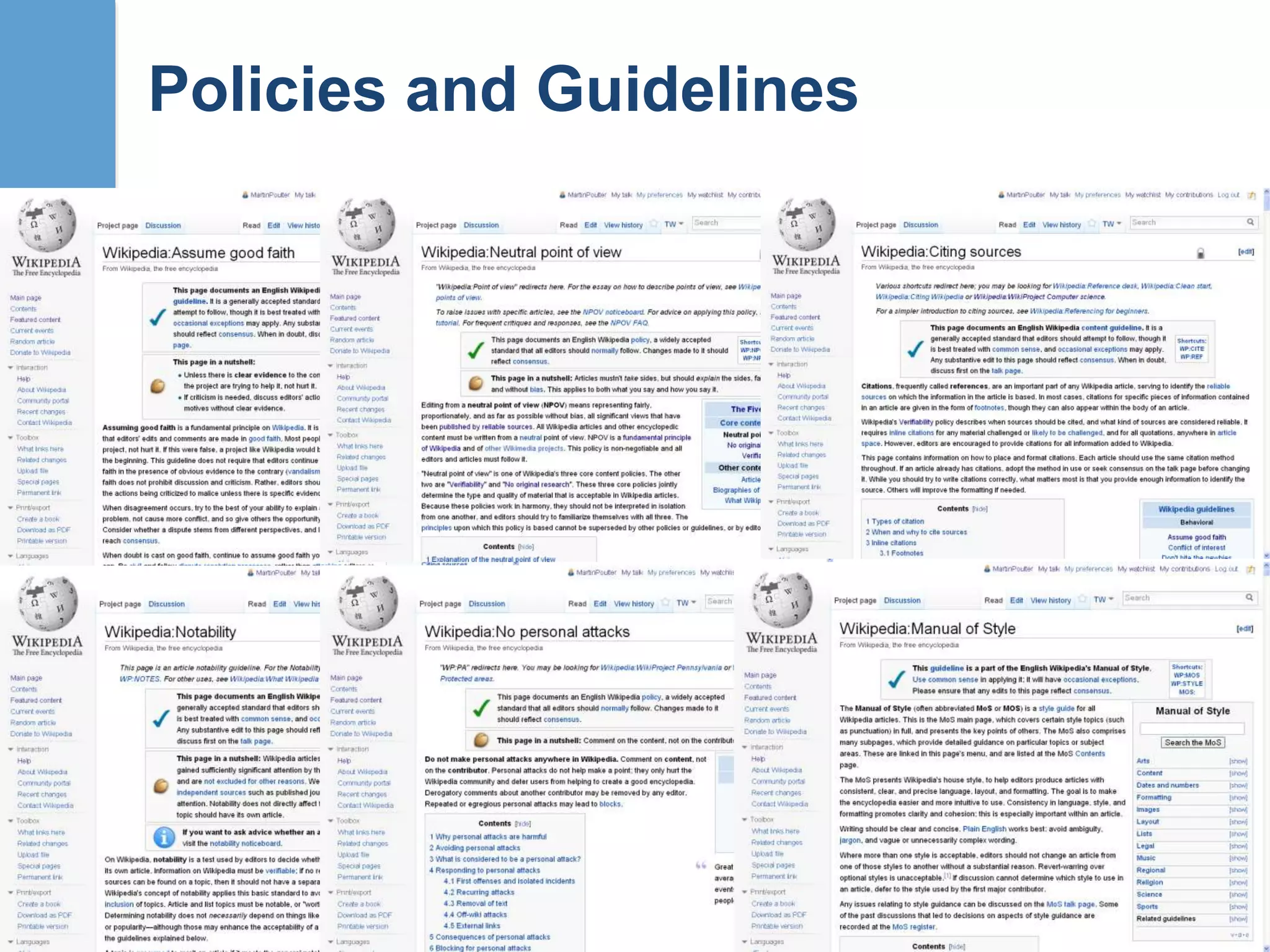 About You
Who has edited a Wikipedia article about:
• Your social interests
• Areas of no/little interest (e.g. fixing typos)
• Your professional interests
• Your organisation
• Yourself (if article exists)!
13
My first Wikipedia article was on Rapper Sword dancing (2004).
Context to creation and structure:
• It’s British culture (worried Americans would create article)
• It’s from the northeast
• It’s not morris dancing!
 