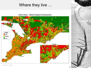 Where they live … 