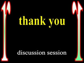 r r thank you discussion session 