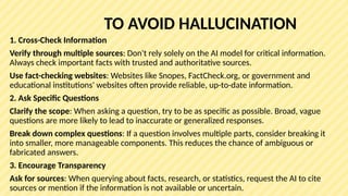 Scope Factcheck Ethical AI, AI-Related Crimes & Hallucination | PPTX